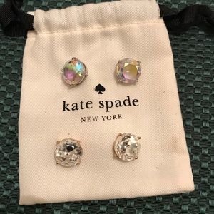 Kate Spade CZ studs, GORGEOUS!